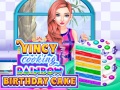 Žaidimas Vincy Cooking Rainbow Birthday Cake