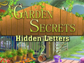 Žaidimas Garden Secrets Hidden Letters