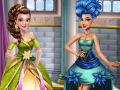 Žaidimas Dolly Princess vs. Villain Dress Up