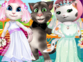 Žaidimas White Kittens Bride Contest