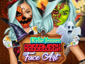 Žaidimas Kylie Jenner Halloween Face Art
