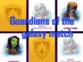 Žaidimas Guardians of the galaxy match