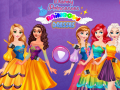 Žaidimas Disney Princesses Rainbow Dresses