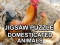 Žaidimas Jigsaw Puzzle Domesticated Animals