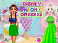 Žaidimas Disney Neon Dresses