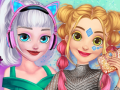 Žaidimas Elsa and Rapunzel Future Fashion