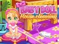 Žaidimas Baby Doll House Cleaning