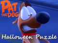Žaidimas Pat the Dog Halloween Puzzle