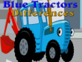 Žaidimas Blue Tractors Differences