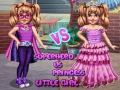 Žaidimas Little Girl Superhero vs Princess