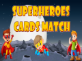 Žaidimas Superheroes Cards Match