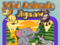 Žaidimas Wild Animals Jigsaw