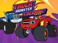 Žaidimas Truck Monster Coloring
