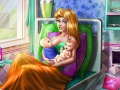Žaidimas Sleepy Princess Twins Birth