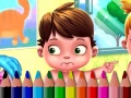 Žaidimas Back To School: Baby Coloring Book