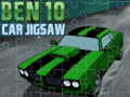 Žaidimas Ben 10 Car Jigsaw 