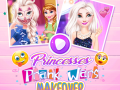 Žaidimas Princesses Prank Wars Makeover