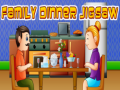 Žaidimas Family Dinner Jigsaw