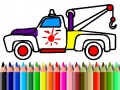 Žaidimas Back To School: Trucks Coloring