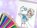 Žaidimas Amazing Princess Coloring Book