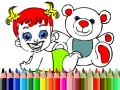 Žaidimas Back To School: Baby Doll Coloring