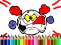 Žaidimas Back To School: Emoji Coloring