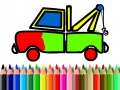 Žaidimas Back To School: Truck Coloring
