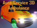 Žaidimas Auto Service 3D Ambulance