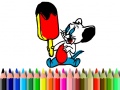 Žaidimas Back To School: Mouse Coloring