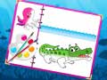 Žaidimas Sea Creatures Coloring Book