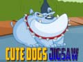 Žaidimas Cute Dogs Jigsaw