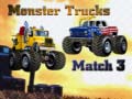 Žaidimas Monsters Trucks Match 3