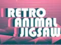 Žaidimas Retro Animal Jigsaw