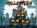 Žaidimas Halloween Night Jigsaw