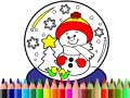 Žaidimas Back To School: Christmas Coloring Book