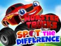 Žaidimas Monster Trucks Spot the Difference