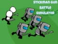 Žaidimas Stickman Gun Battle Simulator