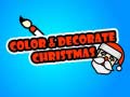 Žaidimas Color & Decorate Christmas