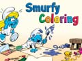 Žaidimas Smurfy Coloring