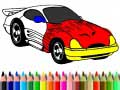 Žaidimas Back To School: Muscle Car Coloring