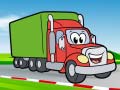 Žaidimas Happy Trucks Coloring