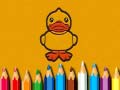 Žaidimas Back To School: Ducks Coloring Book