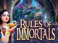 Žaidimas Rules of Immortals