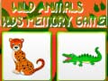 Žaidimas Wild Animals Kids Memory game
