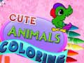 Žaidimas Cute Animals Coloring