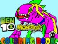 Žaidimas Ben10 Monsters Coloring book