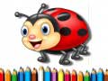 Žaidimas Ladybug Coloring Book