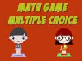Žaidimas Math Game Multiple Choice