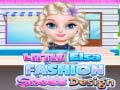 Žaidimas Little Elsa Fashion Shoes Design