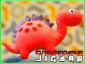Žaidimas Cute Dinosaur Jigsaw